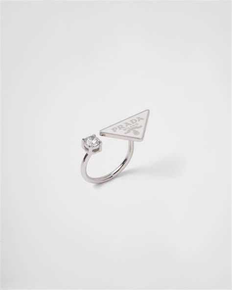 bague prada femme